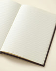 Papier - PU Lined Notebook - Chestnut & Ink -