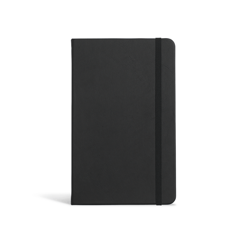 Everyday Lined Notebook - Black