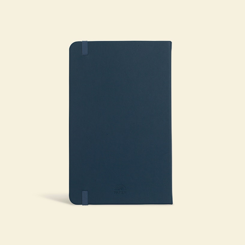 Everyday Lined Notebook - Navy
