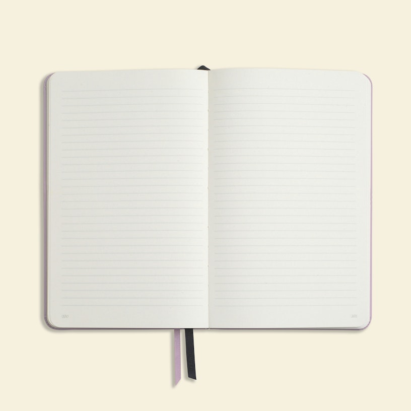 Everyday Lined Notebook - Lilac