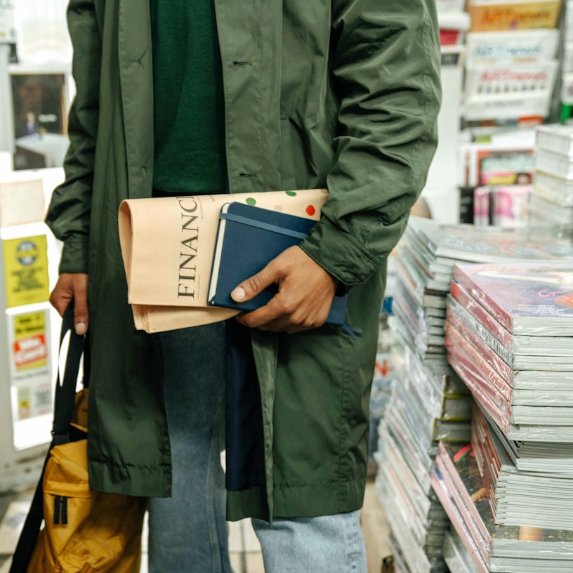 Everyday Lined Notebook - Navy