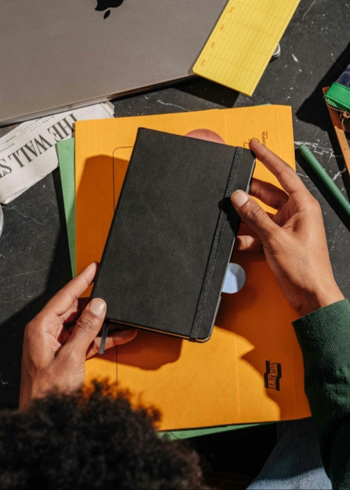Everyday Lined Notebook - Black