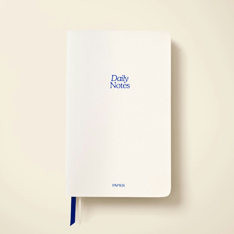 Daily Notes Vegan Leather Softcover Notebook