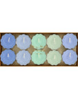 Meri Meri - Blue & Green Tealight Candles -