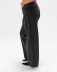 Obey - Leah III Baggy Denim Pants - Black -