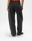 Obey - Leah III Baggy Denim Pants - Black -