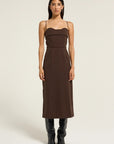 Toit Volant - Juliette Dress Brown -