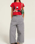 Toit Volant - Aretha Quilted Pants - Black/White -