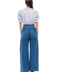 Toit Volant - Coco Cowboy Cut Pants - Light Indigo -