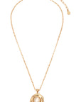 Ettika - Seastone Pendant Necklace - Gold -