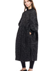 Toit Volant - Moonrise Dress (Jacquard Brocade) - Black Brocade -