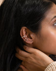 Aiori - Trio Ear Cuffs Set - Silver -
