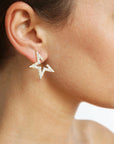 Ettika - Star Light Crystal Statement Stud Earrings -
