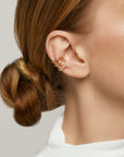 Aiori - Trio Ear Cuffs Set - Gold -