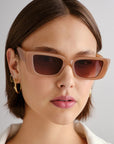 Aire - Novae Sunglasses - Milky Caramel -