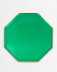 Meri Meri - Fir Tree Green Dinner Plates -