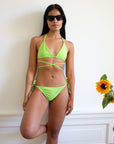 WRAY - String Bikini Bottom - Limon -