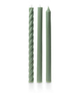 Creative Co. - Assorted Candle Tapers 3-Pack - Sage -