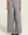 Toit Volant - Aretha Quilted Pants - Black/White -