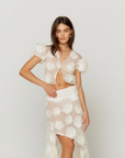 House of Sunny - Scattered Shells Applique Blouse -