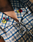 Lisa Says Gah - Alexa Shirtdress - Cornflower -