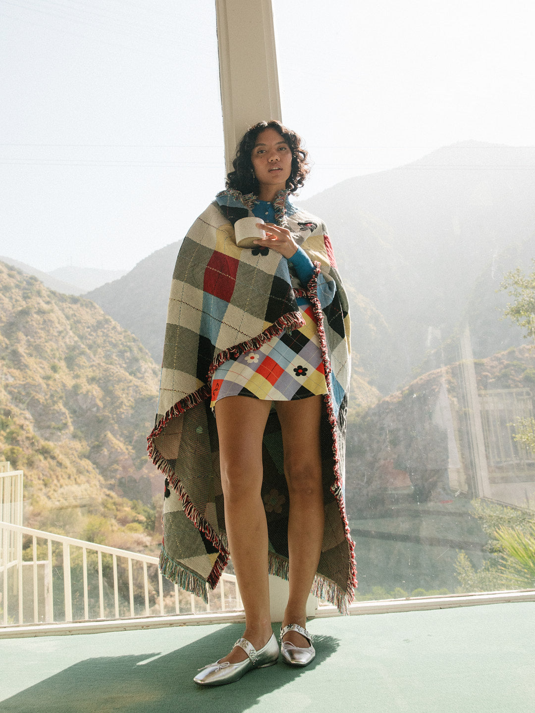 Archie Throw Blanket - Cirque Argyle