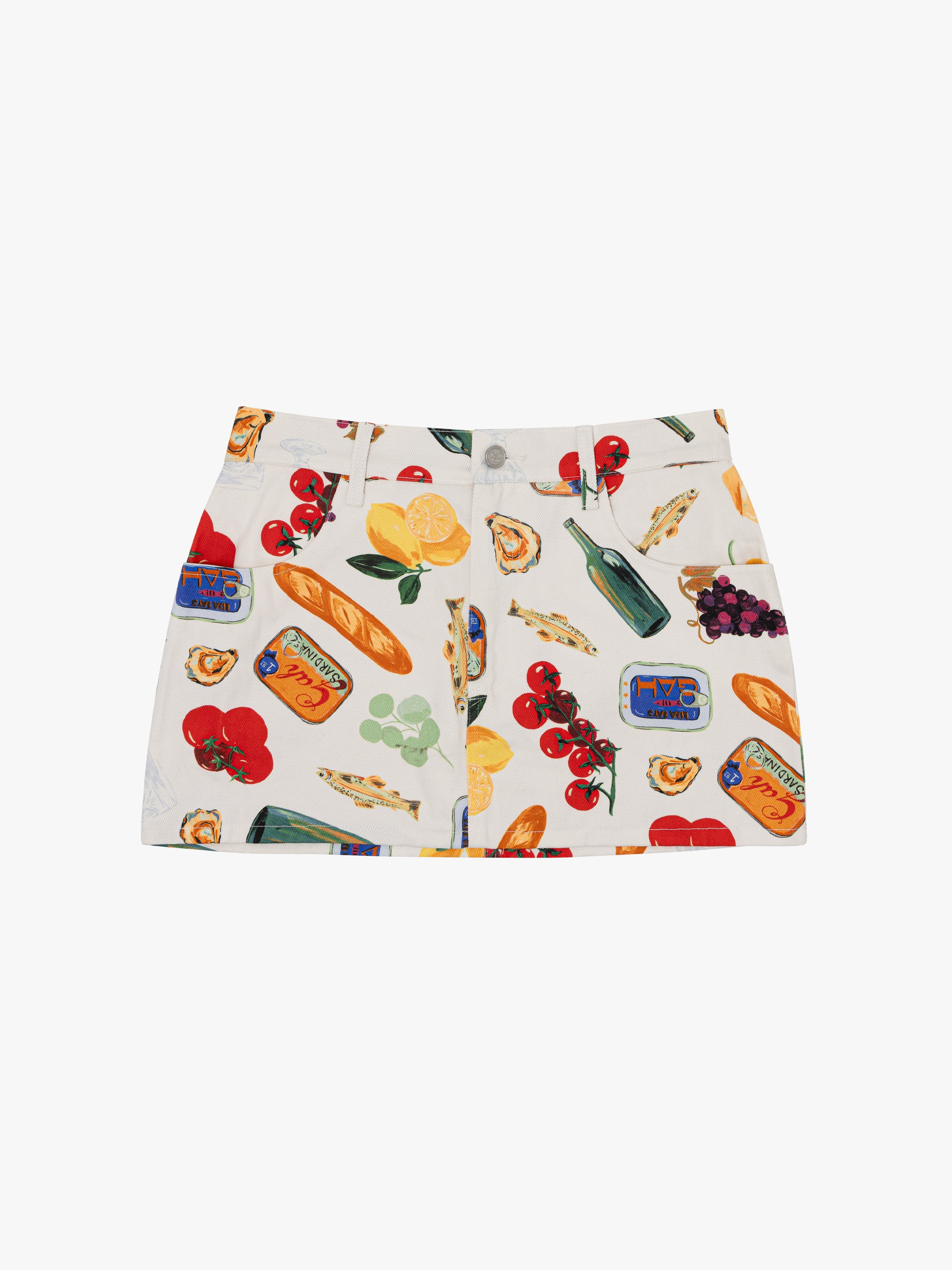 Chloe Mini Skirt - Italian Summer Ivory – offe market