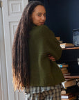 Lisa Says Gah - Gemma Zip Up - Moss -