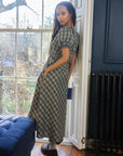 Lisa Says Gah - Emma Dress - Moss Plaid -
