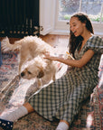 Lisa Says Gah - Emma Dress - Moss Plaid -