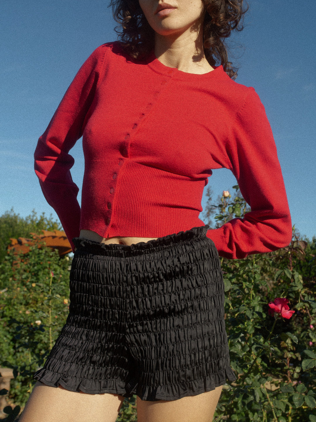 Lisa Says Gah - Cardigans - Stella Cardi - Red – offe market