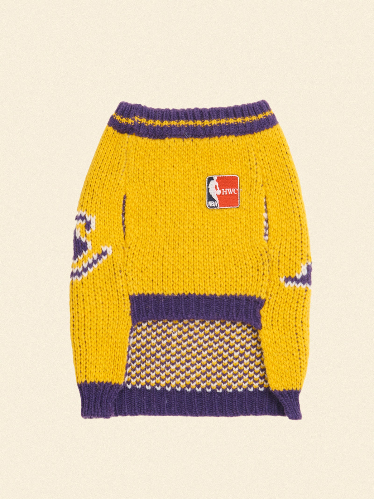 Los Angeles Lakers Dog Sweater