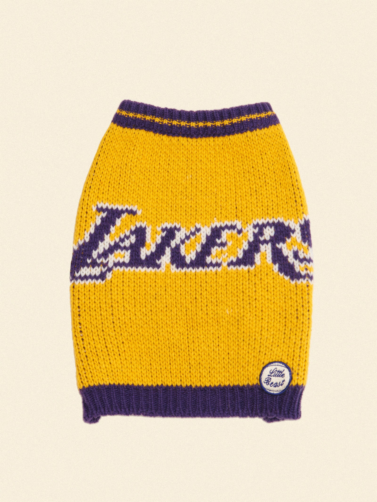 Los Angeles Lakers Dog Sweater