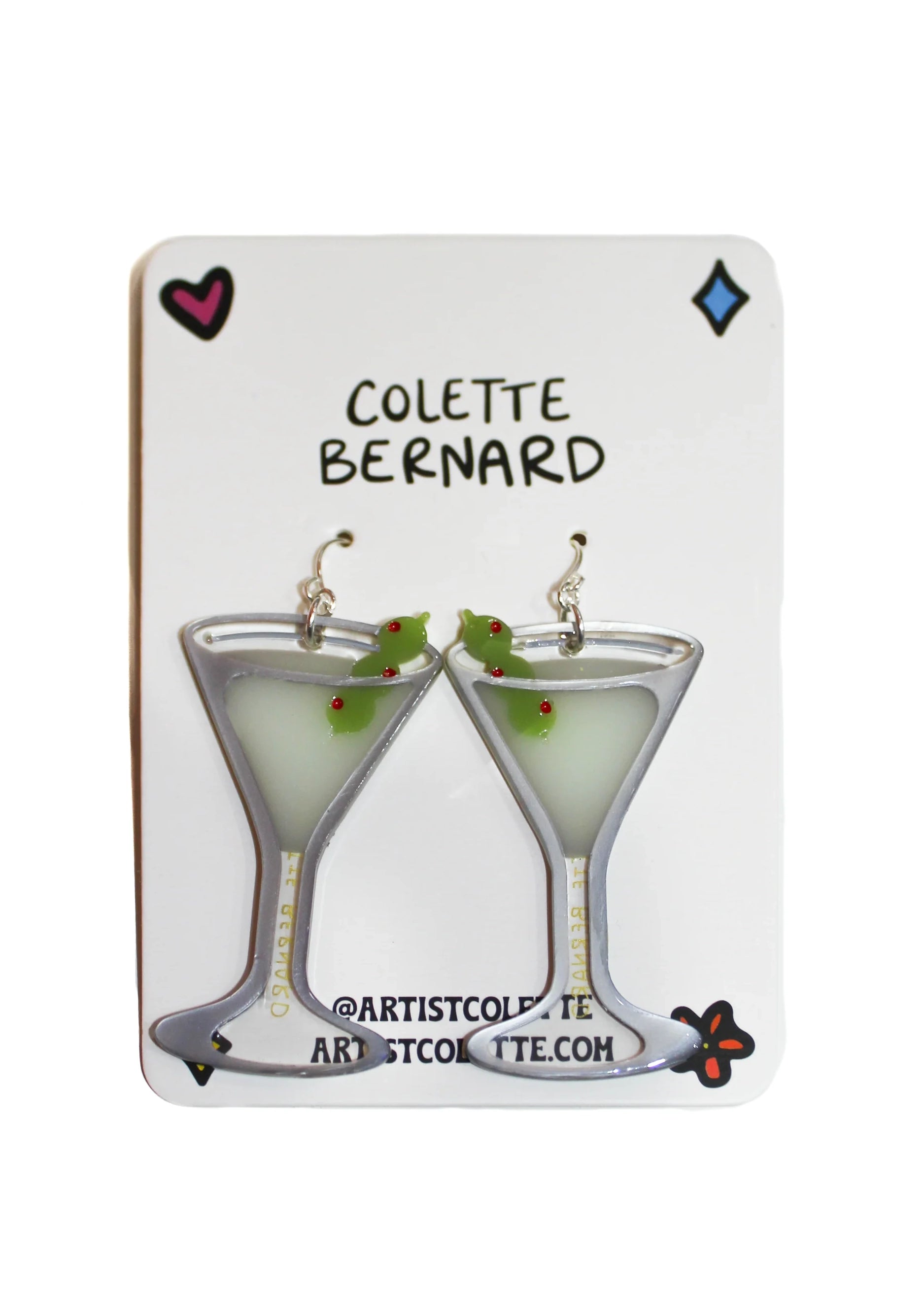 Martini Earrings