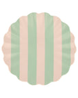 Meri Meri - Stripy Reusable Bamboo Small Plates -