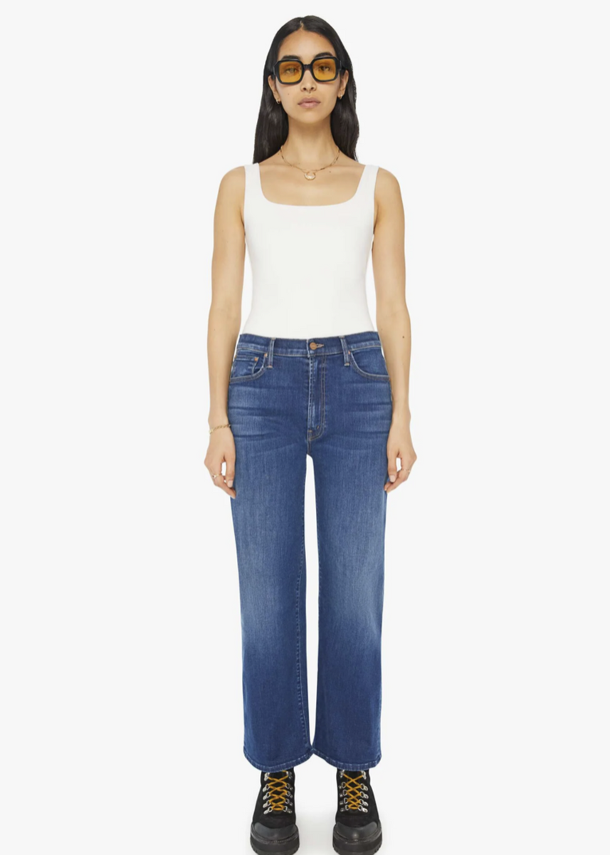 デニム・ジーパン Mother THE DODGER ANKLE JEANS The Dodger Ankle Jeans – offe market