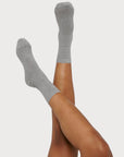 Organic Basics - Core Socks 2-Pack - Grey Melange -