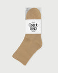 Organic Basics - Core Ankle Socks 3-pack - Hazelnut -