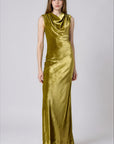 & Other Stories - Charlie Velvet Dress - Green -