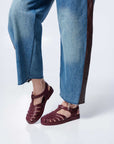 Melissa - Possession Jelly Fisherman Sandal - Burgundy -