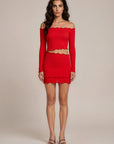 Zevia Off Shoulder Mini Dress