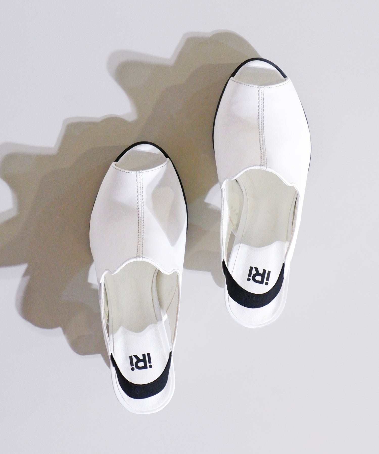 Reila White Open Toe Platform Heel
