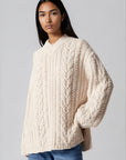 & Other Stories - Curtis Cable Sweater - Beige -
