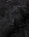 Solo Rugs - Meir Handmade Contemporary Cowhide Area Rug -