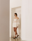 SAEMDI - UNA BUBBLE MINI SKIRT -
