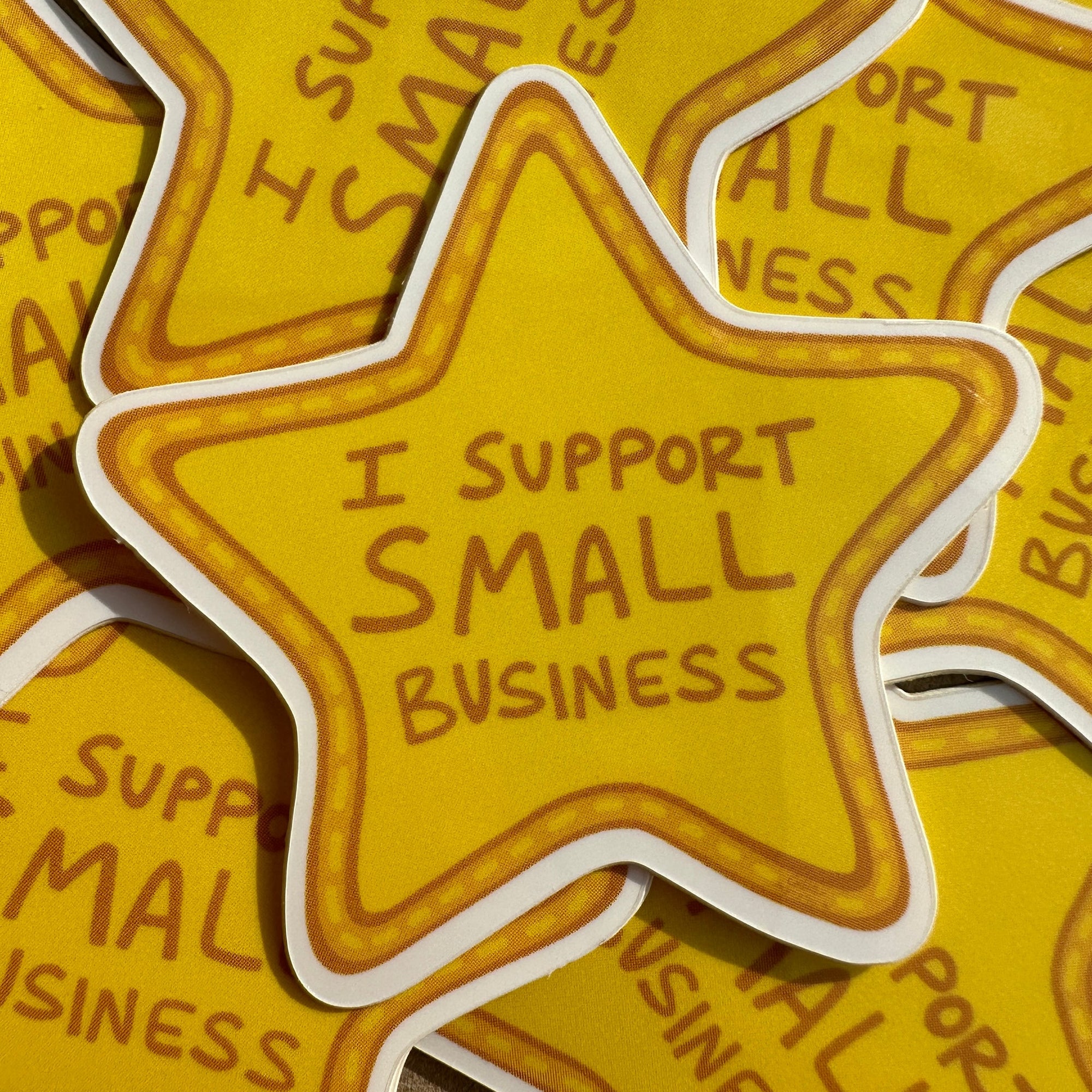 I Support Small Biz Sticker