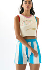 Rachel Antonoff - Umbrella Shell Sweater -