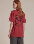 Obey - Flutter Face - Red Ochre -