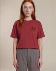 Obey - Flutter Face - Red Ochre -