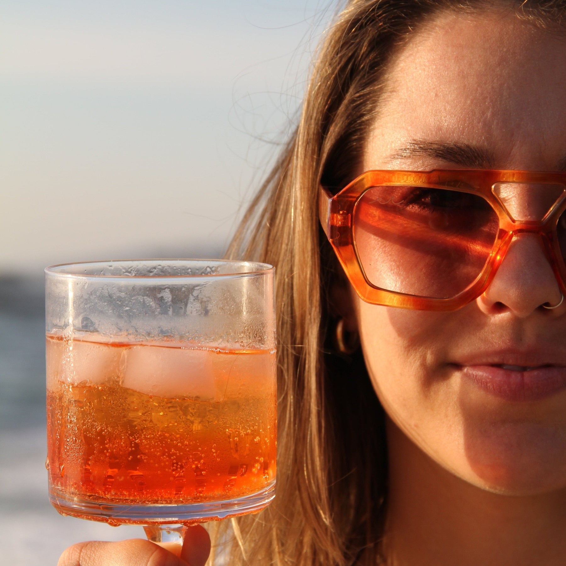 Wavey Sunglasses - The Aperol -